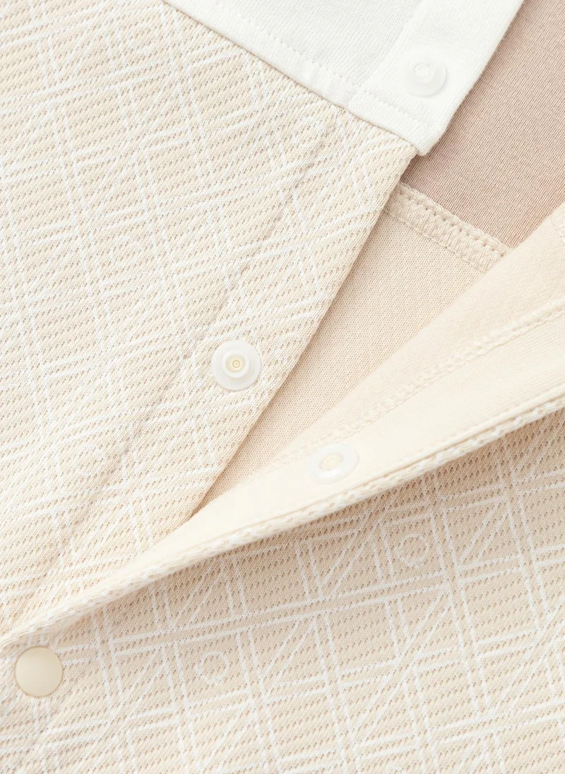 Balabala Beige Baby Boys Knitted jumpsuit for Men | Best Price UAE